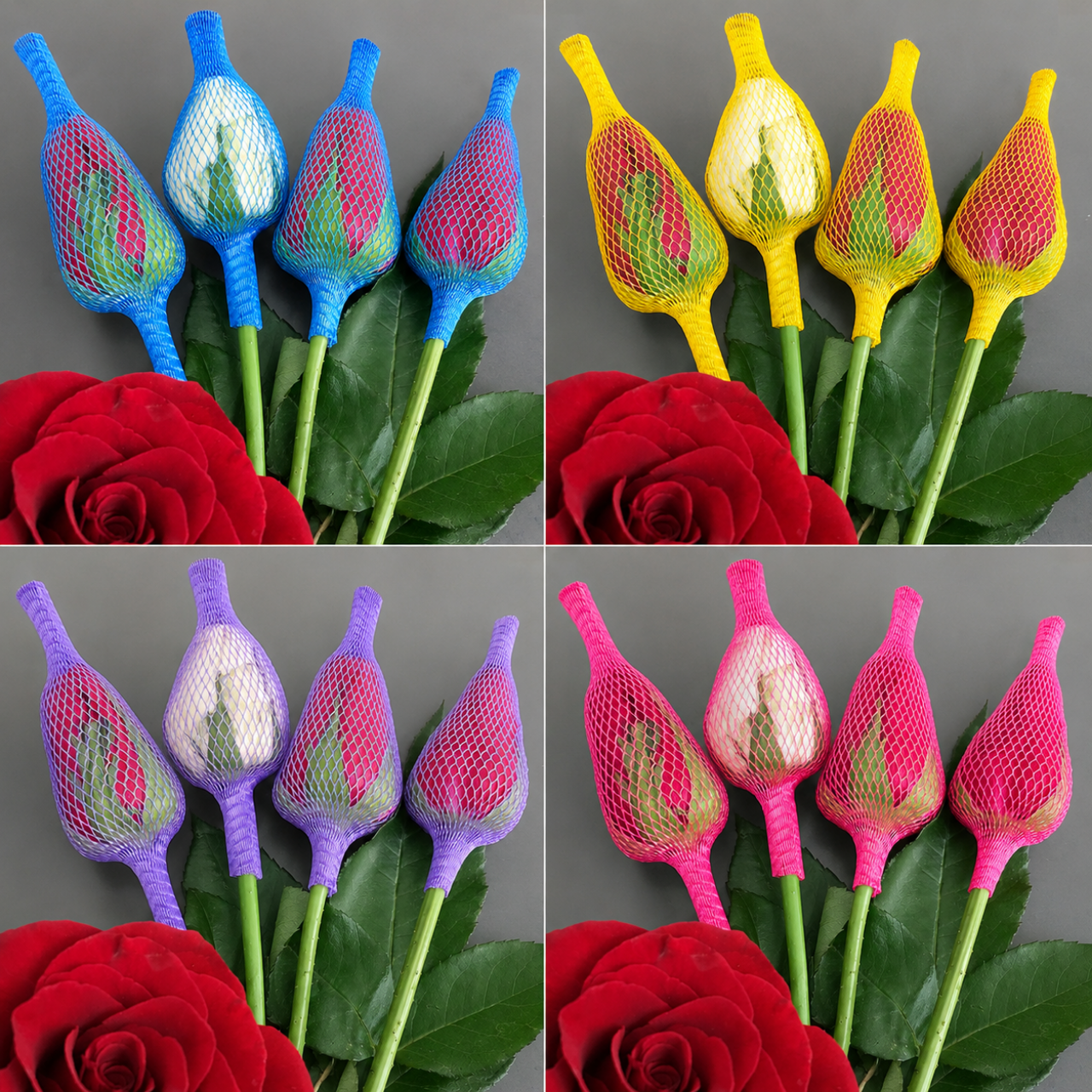 Malla plástica para flores Corplastik